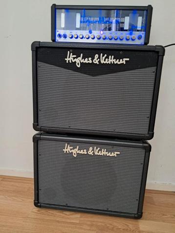 Hughes &Kettner Tubemeister 36 met twee 112 cabinets. beschikbaar voor biedingen