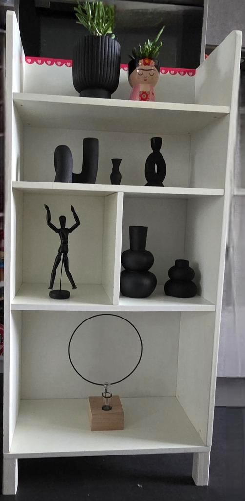 Witte Boekenkast / Vakkenkast, Huis en Inrichting, Kasten | Boekenkasten, 25 tot 50 cm, Ophalen of Verzenden