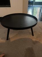 Ronde salon tafel woood, 50 tot 100 cm, Rond, Ophalen of Verzenden, Zo goed als nieuw
