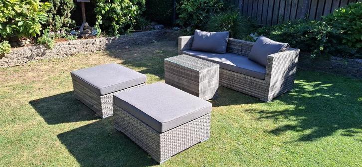 Tuin Lounge set (Modulair: dus afzonderlijke delen), Tuin en Terras, Tuinsets en Loungesets, Zo goed als nieuw, Loungeset, Kunststof