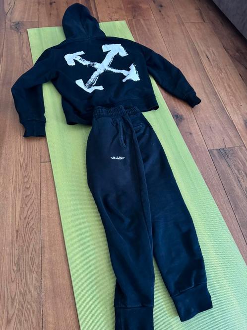 OFF-white original! Trainingpak, Kleding | Heren, Sportkleding, Zo goed als nieuw, Algemeen, Maat 46 (S) of kleiner, Zwart, Ophalen of Verzenden