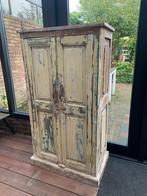 Sloophout kast vintage retro, Ophalen, Gebruikt