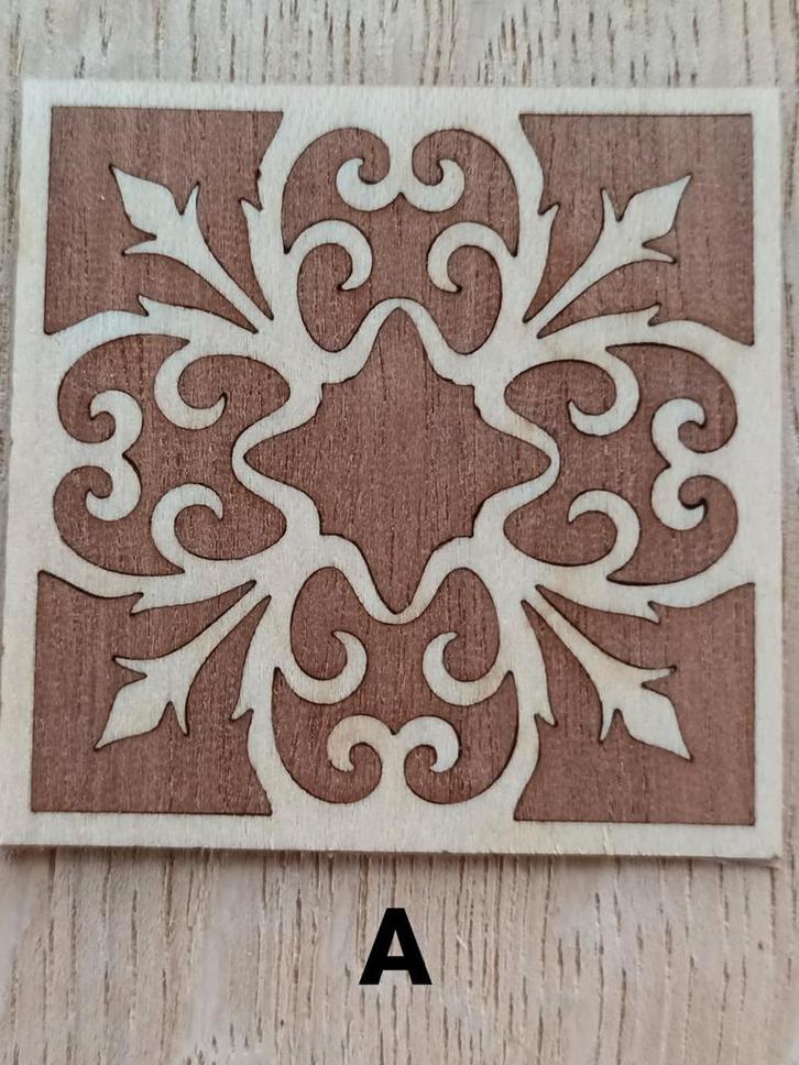 Zelfklevende fineer delen, Hobby en Vrije tijd, Kaarten | Zelf maken, Nieuw, Overige typen, Overige thema's, Ophalen of Verzenden