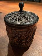 Oude zwaar verzilverde suikerpot, Ophalen of Verzenden