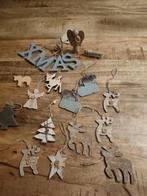 Houten Kerstboom hangers, 2 x staand, Diversen, Kerst, Ophalen of Verzenden, Zo goed als nieuw