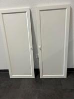 2 Billy Oxberg deuren wit 40x97cm, Huis en Inrichting, Kasten | Boekenkasten, Ophalen, Minder dan 50 cm, Zo goed als nieuw, Minder dan 100 cm