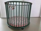 Ronde box van bopita met boxmatras en boxkleed + boxmobiel, Kinderen en Baby's, Boxen, Ophalen, Zo goed als nieuw, Rond, In hoogte verstelbaar