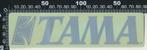 Sticker: Tama (Ruitsticker), Ophalen of Verzenden, Zo goed als nieuw, Bedrijf of Vereniging