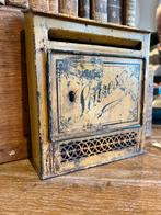 OUD FRANS BRIEVENBUSJE BLIK, Ophalen of Verzenden