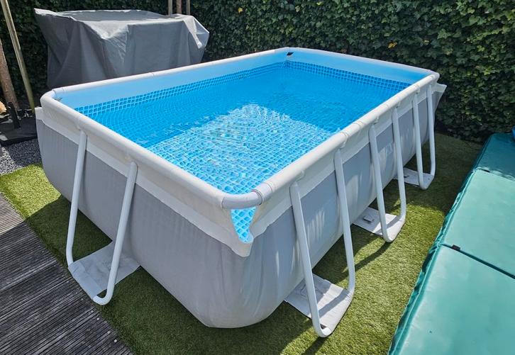 Intex Prism Frame Zwembad 300x175x80cm, Tuin en Terras, Zwembaden, Zo goed als nieuw, Opzetzwembad, Minder dan 80 cm, 200 tot 400 cm
