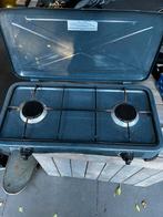 2 pit fornuis, Caravans en Kamperen, Kampeeraccessoires, Ophalen, Zo goed als nieuw