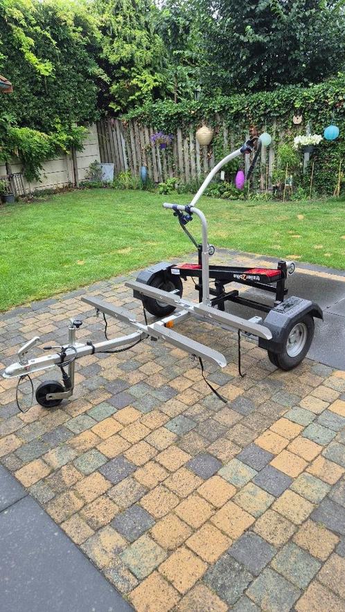 Trailer2bike fietsaanhanger, Fietsen en Brommers, Fietsaccessoires | Aanhangers en Karren, Zo goed als nieuw, Aanhangfiets, 80 kg of meer