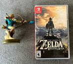 Zelda: Breath of the Wild + Zelda Amiibo! (Nintendo Switch), Spelcomputers en Games, Games | Nintendo Switch, Overige genres, 1 speler