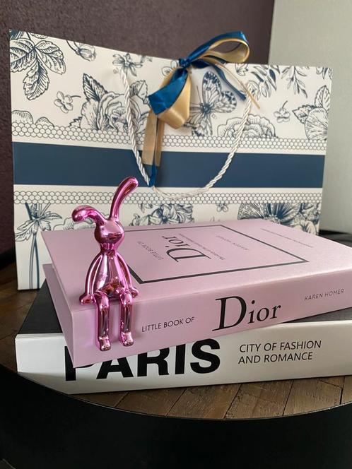 Set 2 mooie decoratie boeken en art beeldje, Huis en Inrichting, Woonaccessoires | Overige, Nieuw, Ophalen of Verzenden