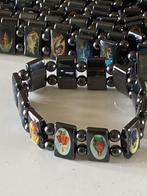 Metallic look silver armband, Ophalen of Verzenden, Nieuw, Zilver, Zilver