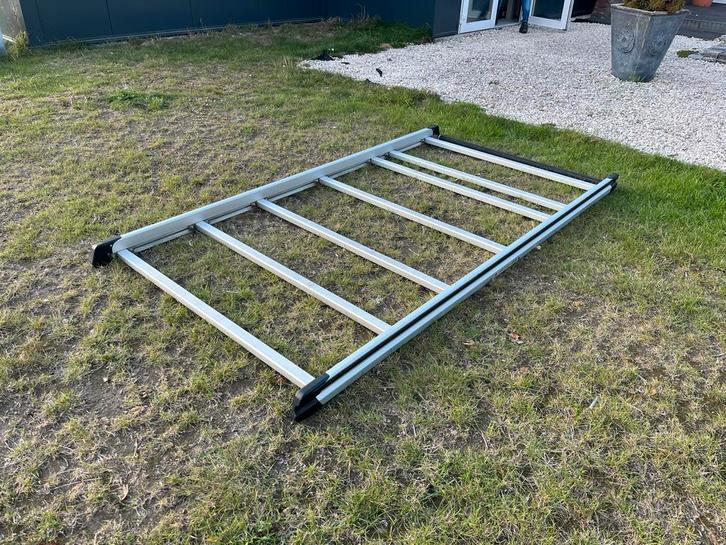 (Q-top) Aluminium Imperiaal / Dakdrager - 1.30 x 2.50 m, Auto diversen, Dakdragers, Gebruikt, Ophalen