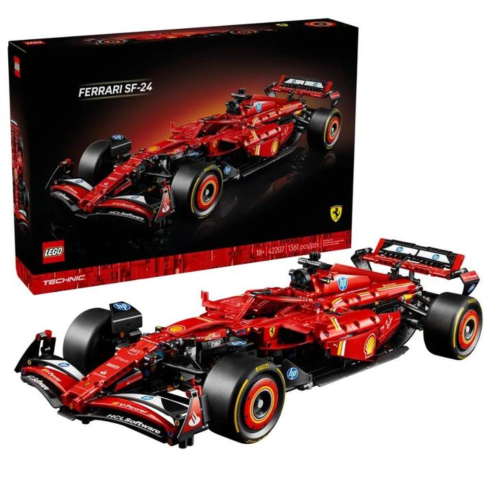 LEGO 42207 Technic Ferrari SF-24 F1 nu € 209,99 ipv.€ 229,99, Kinderen en Baby's, Speelgoed | Duplo en Lego, Nieuw, Lego, Complete set