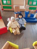 Houten poppenhuis, Kinderen en Baby's, Speelgoed | Houten speelgoed, Gebruikt, Ophalen