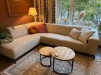 Beige hoekbank, Huis en Inrichting, Ophalen, Zo goed als nieuw