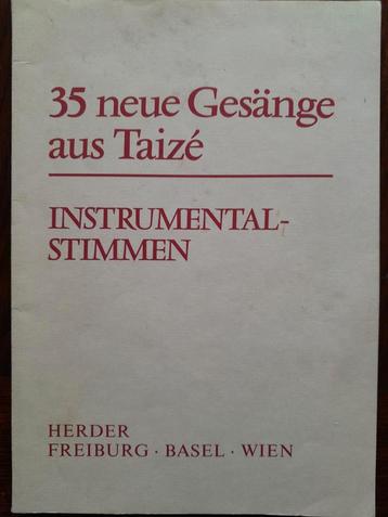 35 neue Gesänge aus Taizé, instrumentalstimmen  beschikbaar voor biedingen