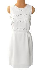 Nieuw Sandro Paris jurkje, zomers jurkje, jurk, wit, Mt. S, Verzenden, Wit, Sandro, Nieuw