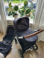 Mutsy Nio kinderwagen – inclusief reiswieg en zitgedeelte, Gebruikt, Mutsy, Verstelbare duwstang, Ophalen