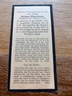 Oude bidprent Harmen Waterlander, Verzamelen, Bidprentjes en Rouwkaarten, Ophalen of Verzenden, Bidprentje