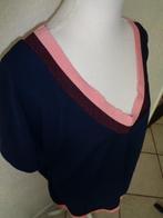maat 50/52 valt als 50 oksel tot oksel 66 cm, Ophalen of Verzenden, Zo goed als nieuw, Blauw, Blouse of Tuniek