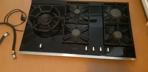 Neff/kookplaat/gas/5-pits/wokpit, Witgoed en Apparatuur, Kookplaten, Gebruikt, Inbouw, Gas, 5 kookzones of meer, Ophalen