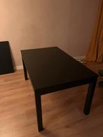 IKEA Bjursta Eettafel Zwart, Huis en Inrichting, Tafels | Eettafels, Ophalen, Gebruikt, 50 tot 100 cm, 150 tot 200 cm