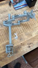 Monitor arm voor 2 schermen, Computers en Software, Monitoren, Ophalen, Zo goed als nieuw, Overige typen, Onbekend