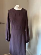 LaDress Jurk Wine Crepe S - ZGAN!, Paars, Ophalen of Verzenden, Zo goed als nieuw, Knielengte