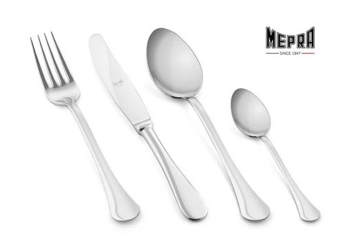 Mepra Bestekset Boston 24-delig | 18/10 Edelstaal  (NIEUW), Huis en Inrichting, Keuken | Bestek, Nieuw, Bestekset, Rvs of Chroom