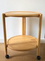 Vintage Trolley | Jens Quistgaard | Deens design | jaren 60, Minder dan 55 cm, Rond, Ophalen of Verzenden, Zo goed als nieuw