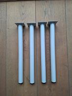 4 metalen tafelpoten - 40cm hoog, Ophalen of Verzenden