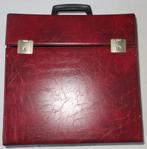 Vintage platenkoffer voor LP's / elpees. Retro., Ophalen, Gebruikt, Overige formaten