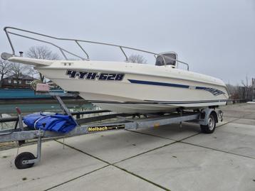 Aquamar 630 Jamaica + Suzuki 140pk + 1300kg trailer beschikbaar voor biedingen