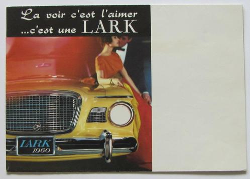 Folder Studebaker Lark uit 1960, Boeken, Auto's | Folders en Tijdschriften, Gelezen, Overige merken, Verzenden