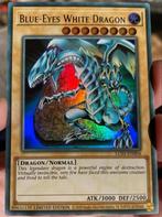 Yu-Gi-Oh! Blue Eyes White Dragon LC01 Limited Edition !, Verzenden, Zo goed als nieuw, Losse kaart, Foil