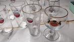 12 stuks Amstel glazen. 1870, gold en bock, Verzamelen, Biermerken, Ophalen of Verzenden, Zo goed als nieuw, Glas of Glazen, Amstel