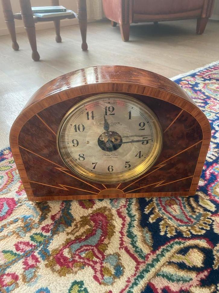 Bulle Klok - Elektrische Pendule, Antiek en Kunst, Antiek | Klokken, Ophalen of Verzenden