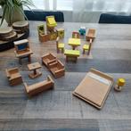 Houten Poppenhuis Meubeltjes Set, Ophalen of Verzenden, Gebruikt, Poppenhuis