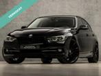 BMW 3-serie 330e Sportline 252Pk Automaat (GROOT NAVI, BLACK, Auto's, BMW, Automaat, Gebruikt, 4 cilinders, Zwart
