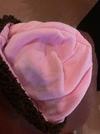 Roze Muts met Teddy Voering, Ophalen of Verzenden, Zo goed als nieuw, Jongetje of Meisje, Muts