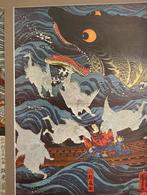 Japanse antieke prenten copie, Ophalen of Verzenden