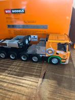 Wsi Scania dieplader Holtrop vd Vlist, Hobby en Vrije tijd, Modelauto's | 1:50, Ophalen of Verzenden, Zo goed als nieuw, Bus of Vrachtwagen