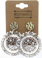 Oorbellen Huisje Vier NIEUW, Ophalen of Verzenden, Nieuw, Goud, Overige materialen