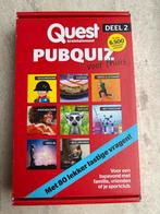 Quest Pubquiz Deel 2 - Nieuw!, Hobby en Vrije tijd, Gezelschapsspellen | Bordspellen, Ophalen of Verzenden, Nieuw