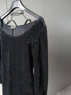 Zwart fluwelen jurkje, Kleding | Dames, Ophalen of Verzenden, Jurk, Zwart, Onbekend