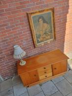 Vintage TV meubel side/board, Huis en Inrichting, Kasten | Wandmeubels, Ophalen, Gebruikt, Teakhout, Minder dan 150 cm